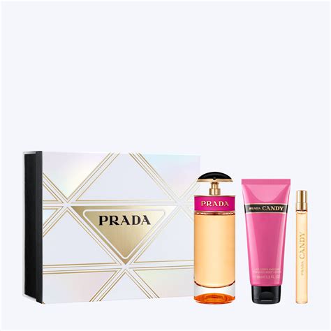 prada candy flower 3 piece set|Prada eau de parfum.